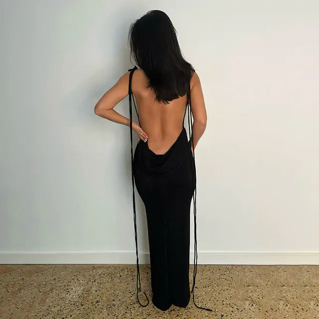 Spaghetti Strap Slim Dress (various colors)