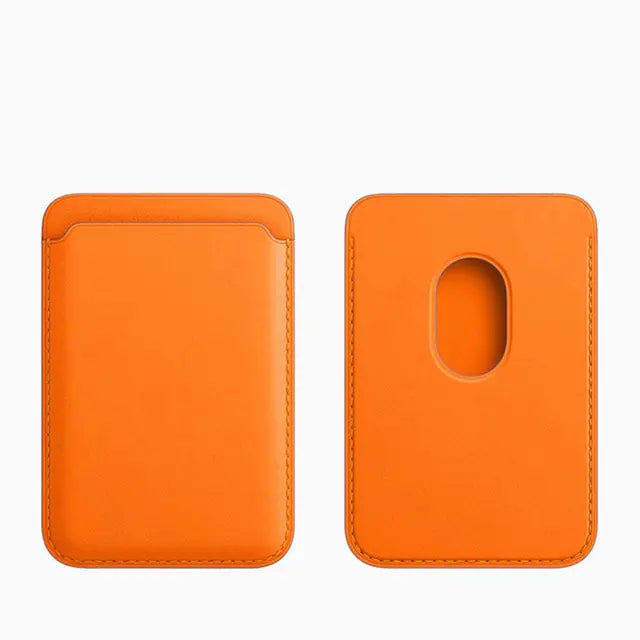 Magsafe Magnetic Leather Card Clip For iPhone 14 Pro Max (various colors)