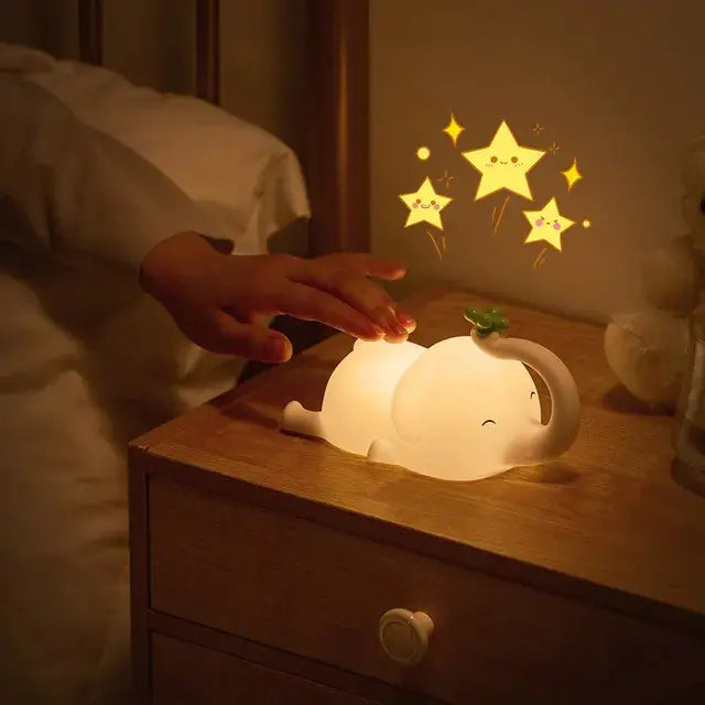 Cartoon Animals Sleeping Night Lights