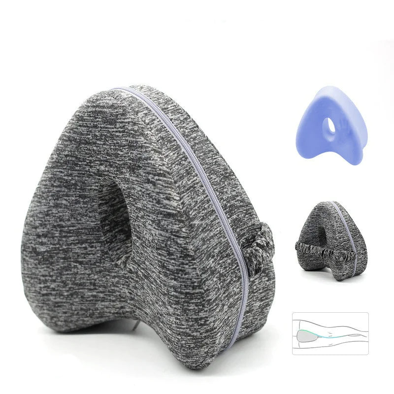 Heart-Shaped Memory Foam Contour Legacy Leg Pillow