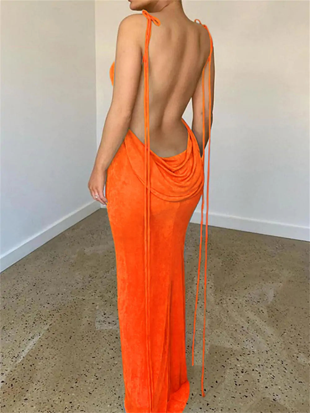 Spaghetti Strap Slim Dress (various colors)
