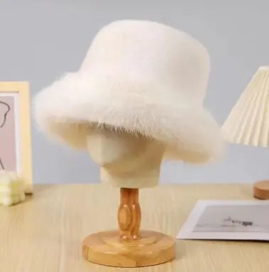 Fur Bucket Hat (various colors)