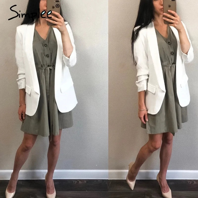 Short V-neck Summer Dresses (various colors)
