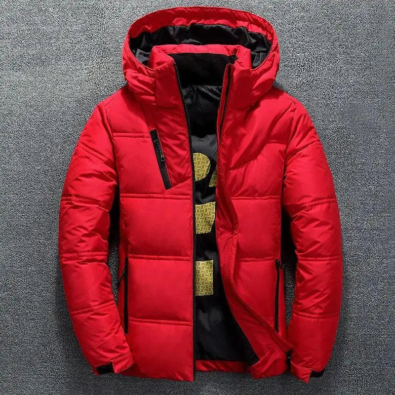 Men's (unisex) White Duck Down Jacket (various colors)