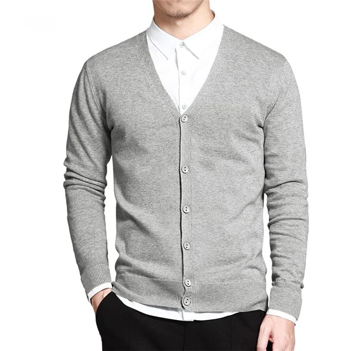 Men's Cardigan Sweater - Various Colors