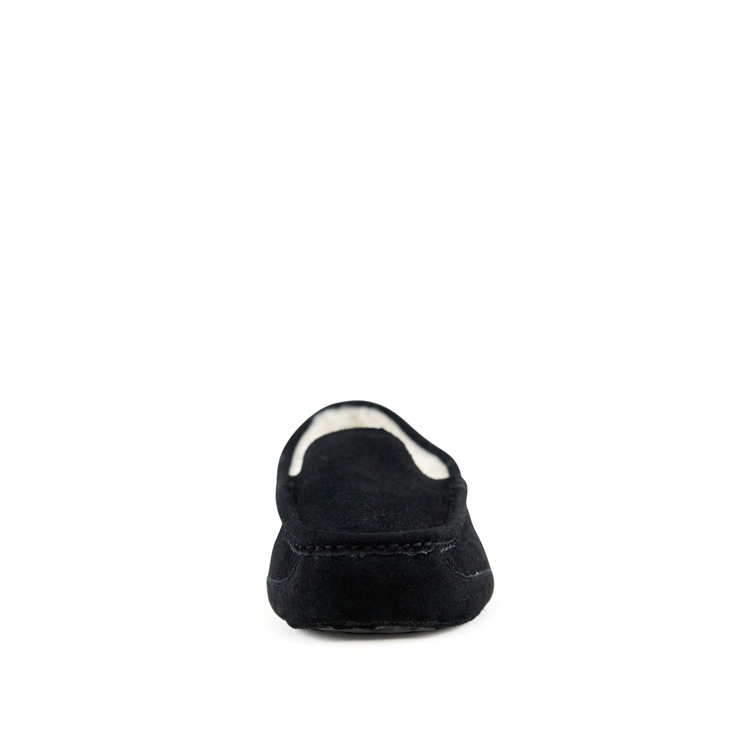 Men's Fluffy Toasty Black Slippers