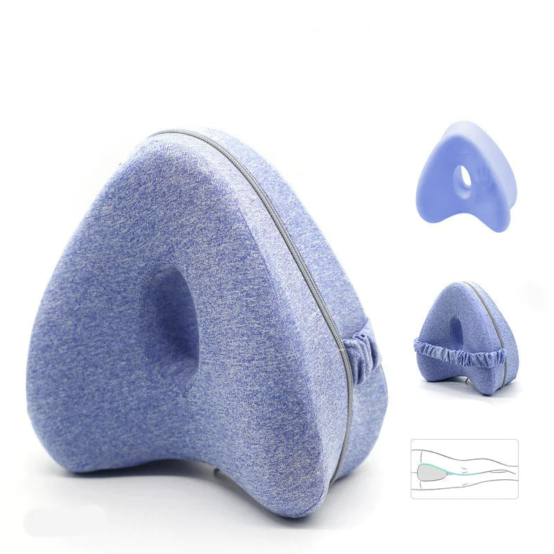 Heart-Shaped Memory Foam Contour Legacy Leg Pillow