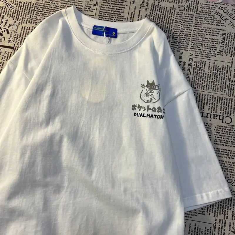 Cat Summer Tee Collection (various colors)