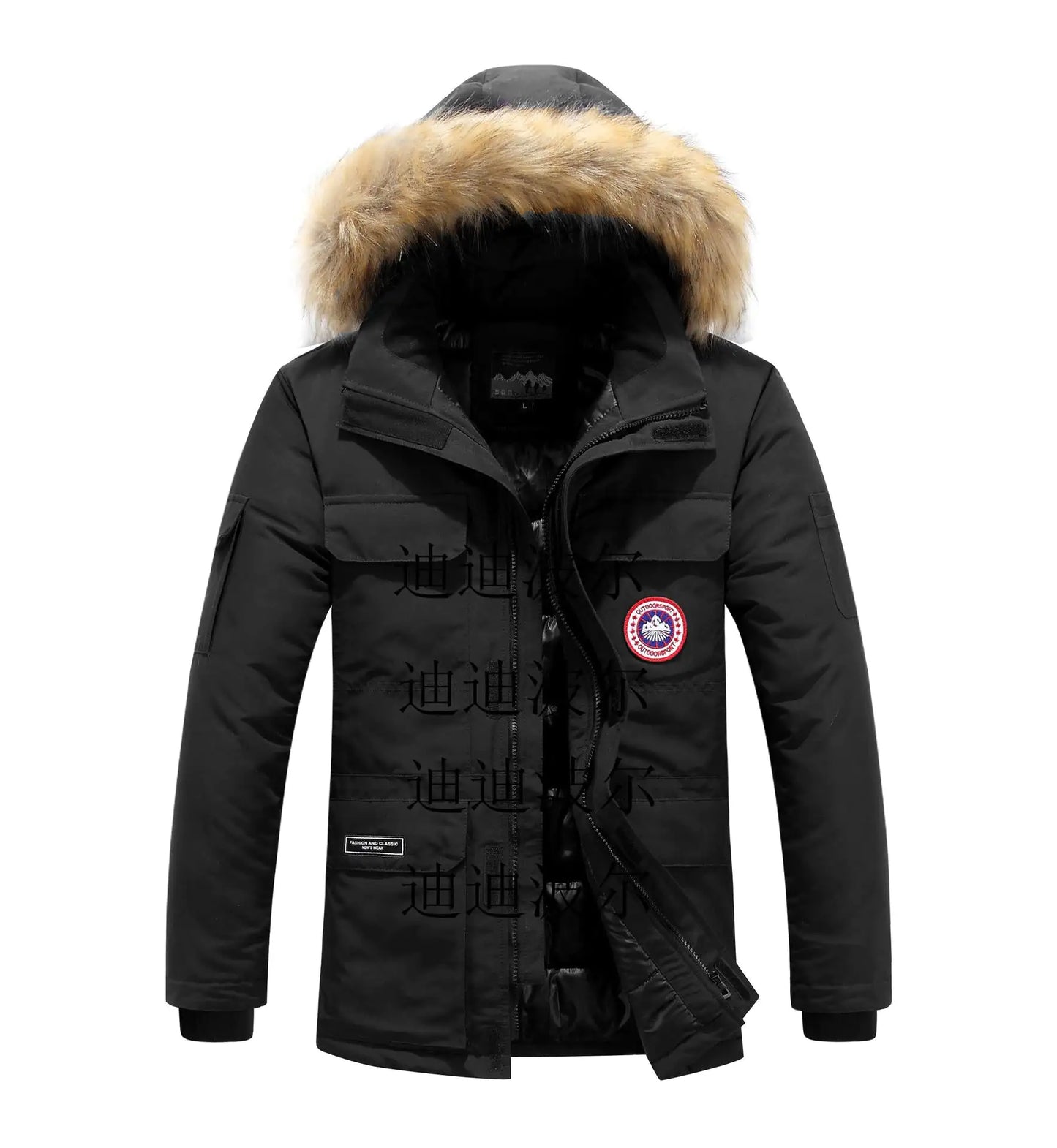 Plus Size (unisex) Winter Jacket (various colors)