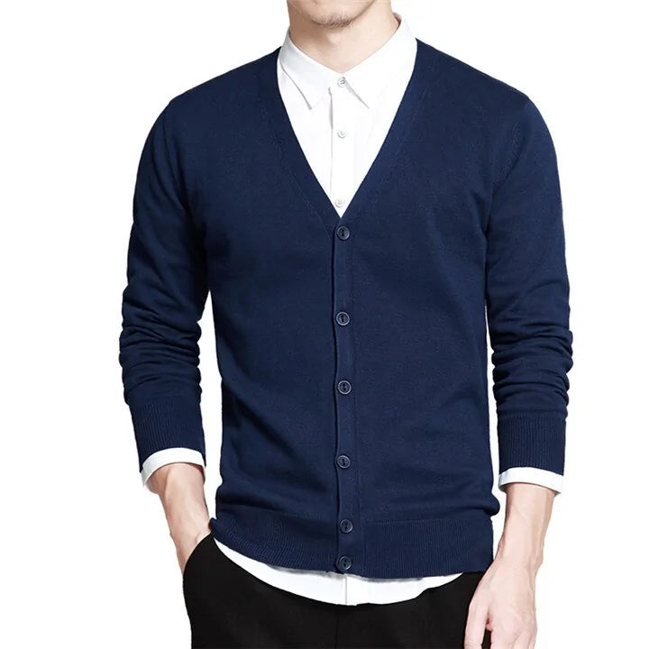 Men's Cardigan Sweater - Various Colors