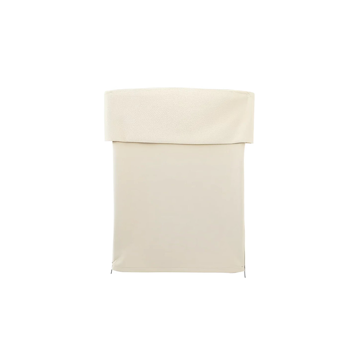 Side Zip-Up Knit Tube Tank Tops (black, white or beige)