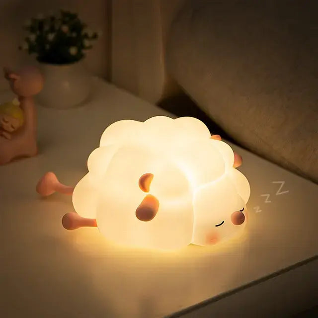 Cartoon Animals Sleeping Night Lights