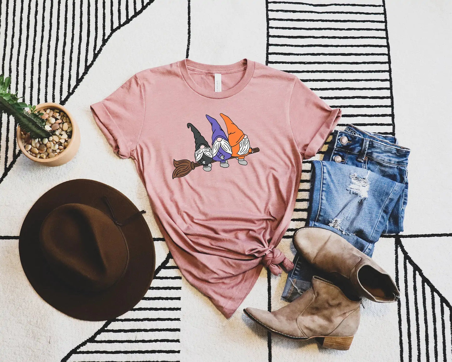 Halloween Flying Gnomes Shirt, Halloween Shirt
