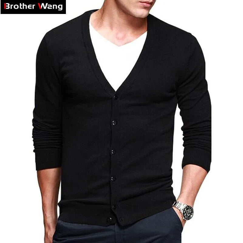 Men's Cardigan Sweater - Various Colors