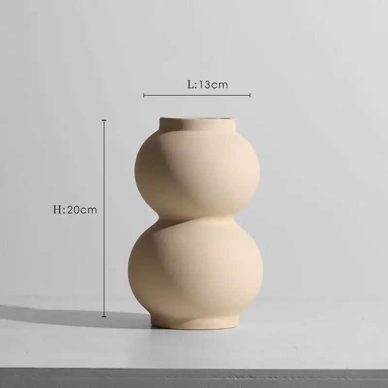 Modern Minimalist Ceramic Vases