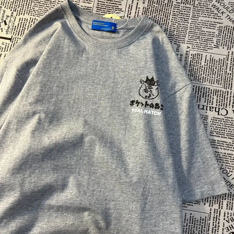 Cat Summer Tee Collection (various colors)