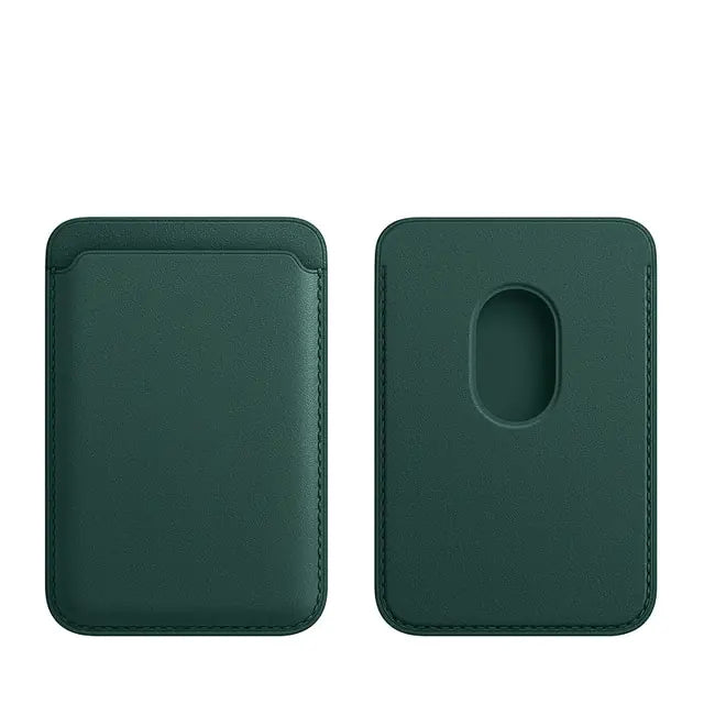 Magsafe Magnetic Leather Card Clip For iPhone 14 Pro Max (various colors)