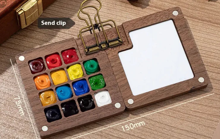 Portable Mini Watercolor Box