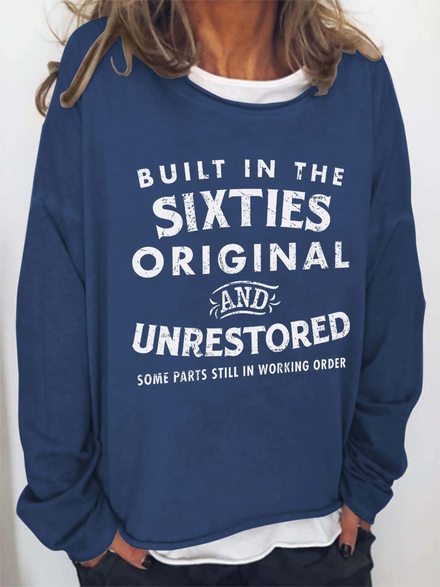 Retro Long Sleeve Women's Top (various colors)