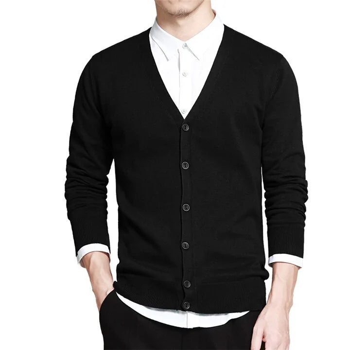 Men's Cardigan Sweater - Various Colors