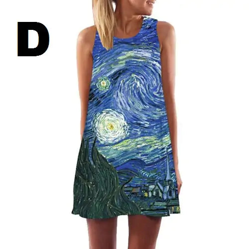 Sleeveless Summer Dress (various styles l