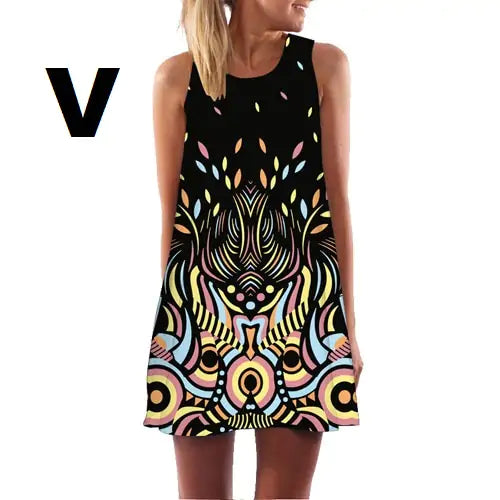 Sleeveless Summer Dress (various styles l