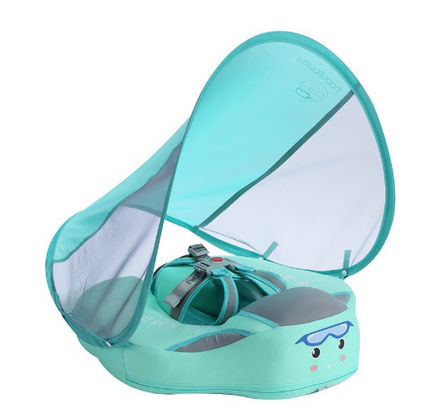 Non-inflatable Baby Float with Sun Canopy
