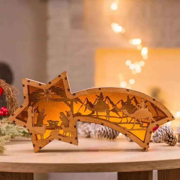 Wooden Wonderlights (multi option) Christmas Ornaments