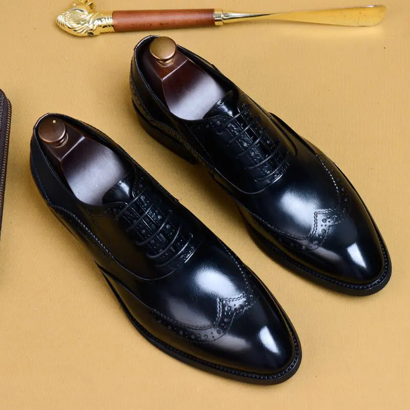 La Finezza 2 - Formal Shoes Genuine Leather Oxfords (various styles)