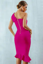 Midnight in London Off Shoulder Bodycon Dress (various colors)