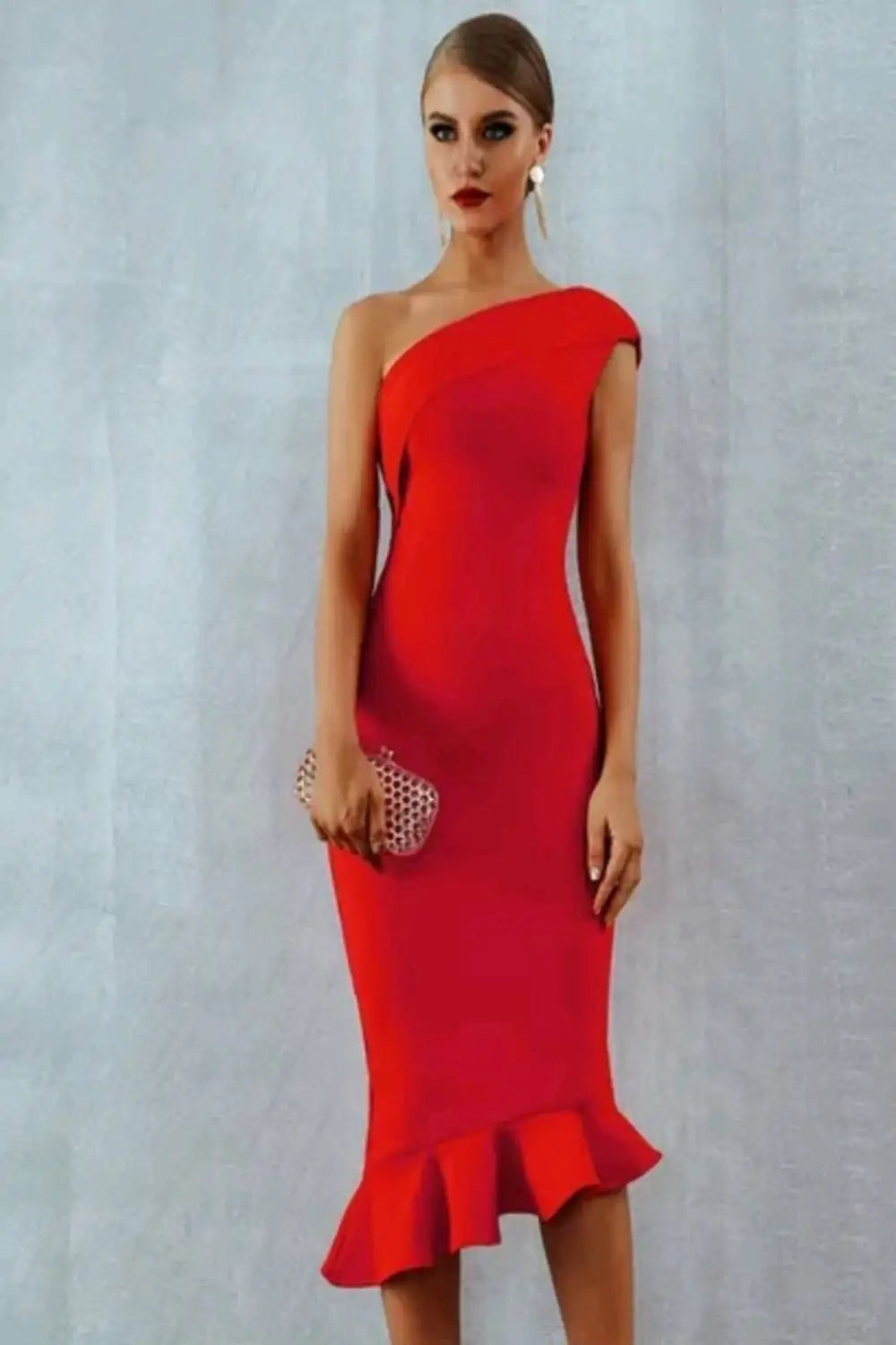 Midnight in London Off Shoulder Bodycon Dress (various colors)