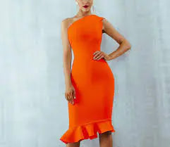 Midnight in London Off Shoulder Bodycon Dress (various colors)