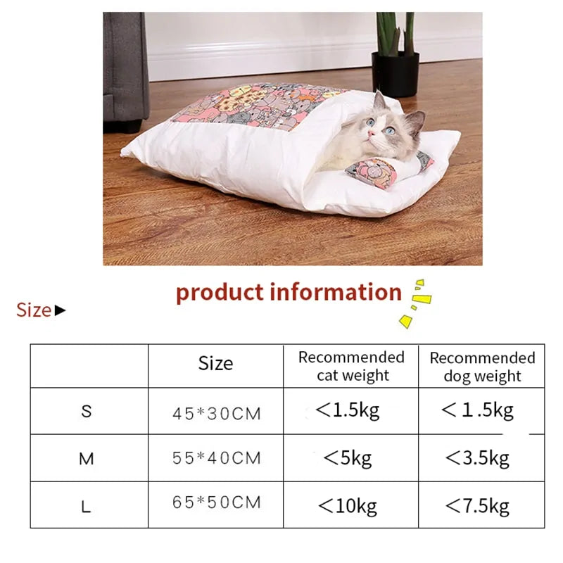 Removable Dog & Cat Bed (various colors)