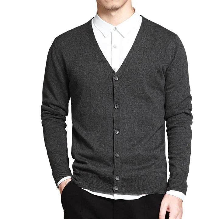 Men's Cardigan Sweater - Various Colors