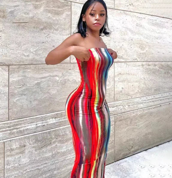 Strapless Summer Dress (various colors)