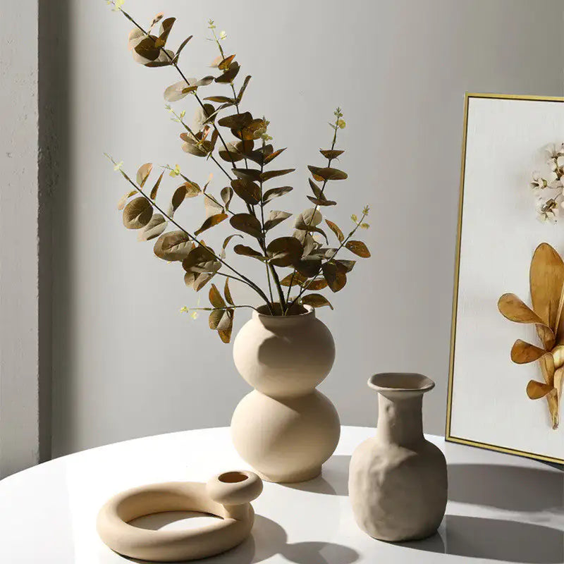 Modern Minimalist Ceramic Vases