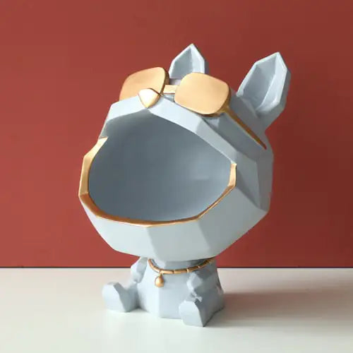 Bulldog "Door Treco" Statue