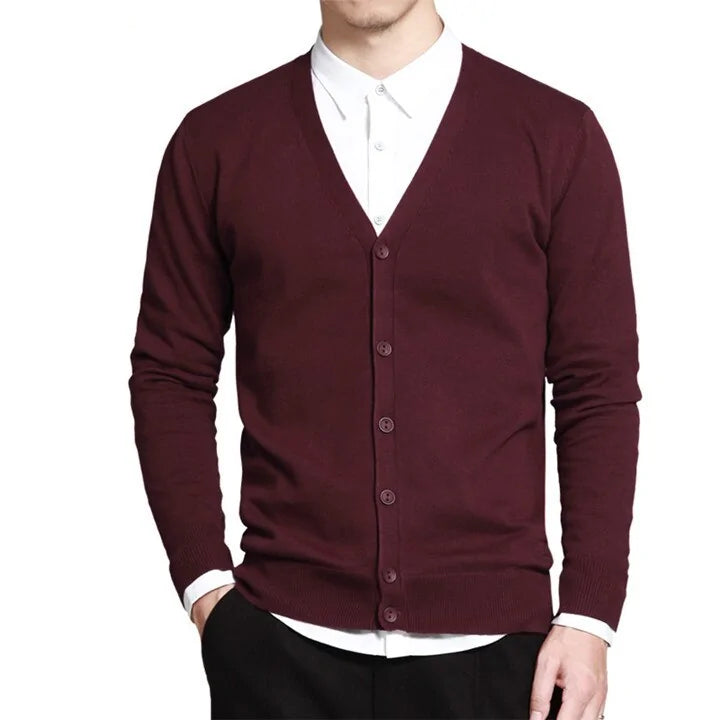 Men's Cardigan Sweater - Various Colors