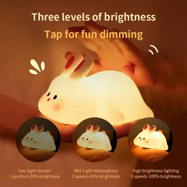 Cartoon Animals Sleeping Night Lights