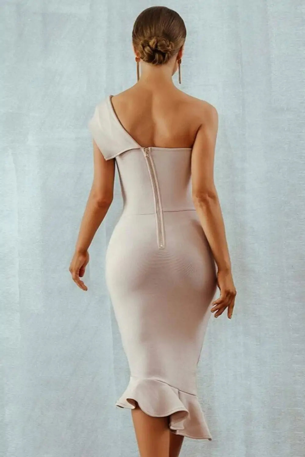 Midnight in London Off Shoulder Bodycon Dress (various colors)