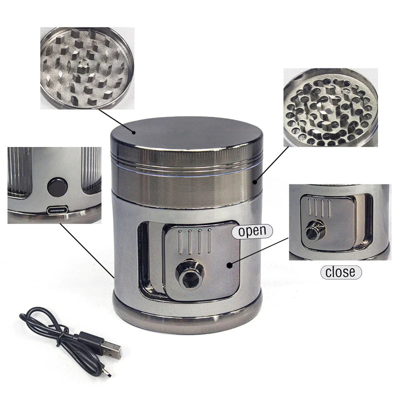 Automatic Dispenser with Side Large Sliding Door & LED Light