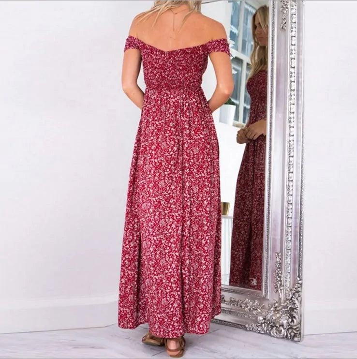 Sexy Strapless Beach Summer Dress (various colors)