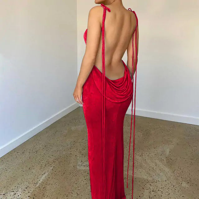 Spaghetti Strap Slim Dress (various colors)
