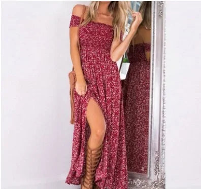 Sexy Strapless Beach Summer Dress (various colors)