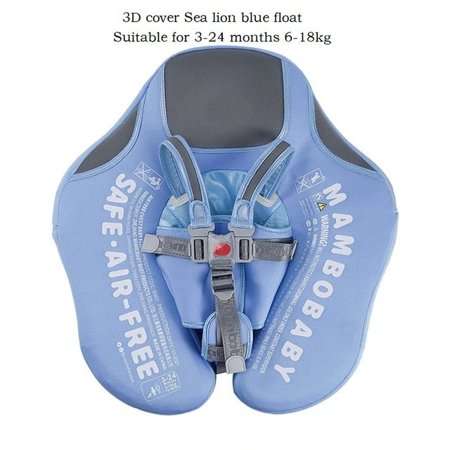 Non-inflatable Baby Float with Sun Canopy