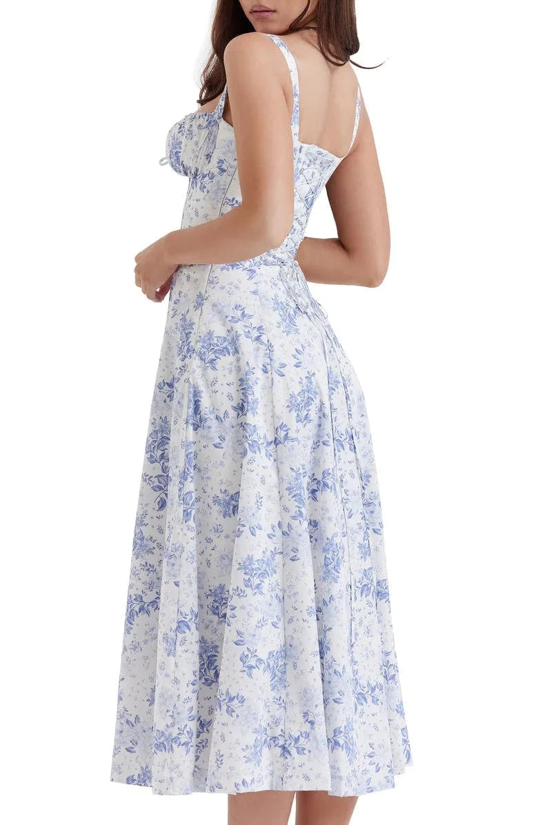 Adorable Summer Waist Shaper Dress (floral & solids)