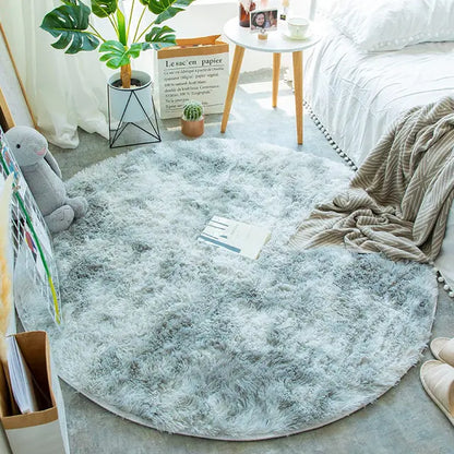 Warm Thick Round Rugs