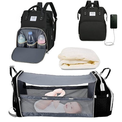 Portable Baby Bed/Diaper Bag