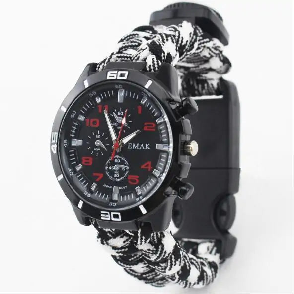 5 In 1 Multi Tool Survival Watch (various colors)