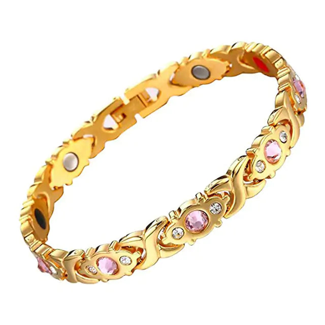 Twisted Magnetic Therapy Bracelet for Women: Fashionable Energy Jewelry